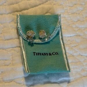 Tiffany Twist Knot Earrings Sterling Silver discontinued